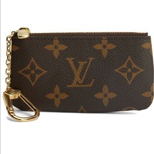Louis Vuitton monogram brown key pouch